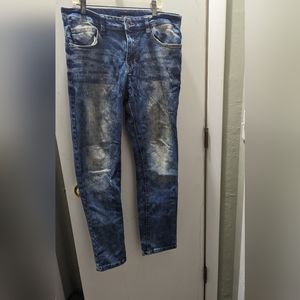 Wt02 Wicked Fashions Jeans Size 32/30 Distressed